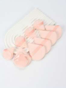 10pcs/Set Powder Puffs, 5pcs Regular Powder Puffs & 5pcs Mini Powder Puffs, Made Of Ultra Soft Velvet, Designed For Contouring, Eyes And Corners, Makeup Blender Powder Foundation Mixing Container,Makeup,Cheap,Room Decor,Vanity,Travel,Bedroom,Makeup Accessories,Puff,Makeup Blender,Powder Puff,Makeup Sponge,Cheap,Stocking Stuffers,Makeup,Makeup Tools,Cheap Stuff,Gifts,Gifts For Women,Christmas Gifts - Multicolor - View 2