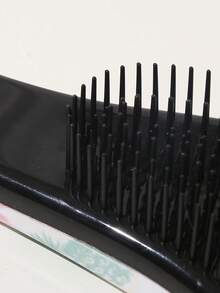 1pc Princess Brush, Dual Use Wet & Dry Hair Brush, Printed Design For Smooth & Voluminous Hair - Multicolor - View 3