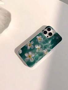 Funda con diseño floral moderno, suave, brillante, transparente, antihuellas y antirrayas. - Multicolor 7 - Ver 3