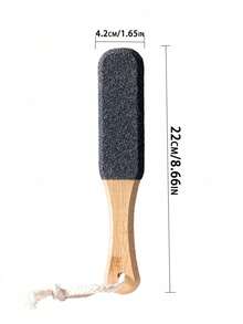 1 Pieza Lima de Pies Profesional, Limpiador de Pies para Pedicura, Lima de Piedra Pómez, Para Talones Agrietados con Piel Muerta, Lima de Haya, Separador de Callos, Cepillo de Pies, Herramienta de Pedicura, Accesorios de Pedicura Profesional, Elimina la Piel Muerta y los Callos, Cuidado de Pies, Masajeador de Pies, Para Hombres y Mujeres.