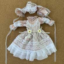 [仅服装]]极具魅力的6分BJD娃娃衣服30厘米BJD娃娃服装套装DIY手工BJD娃娃裙子 - 彩色 - 查看 16