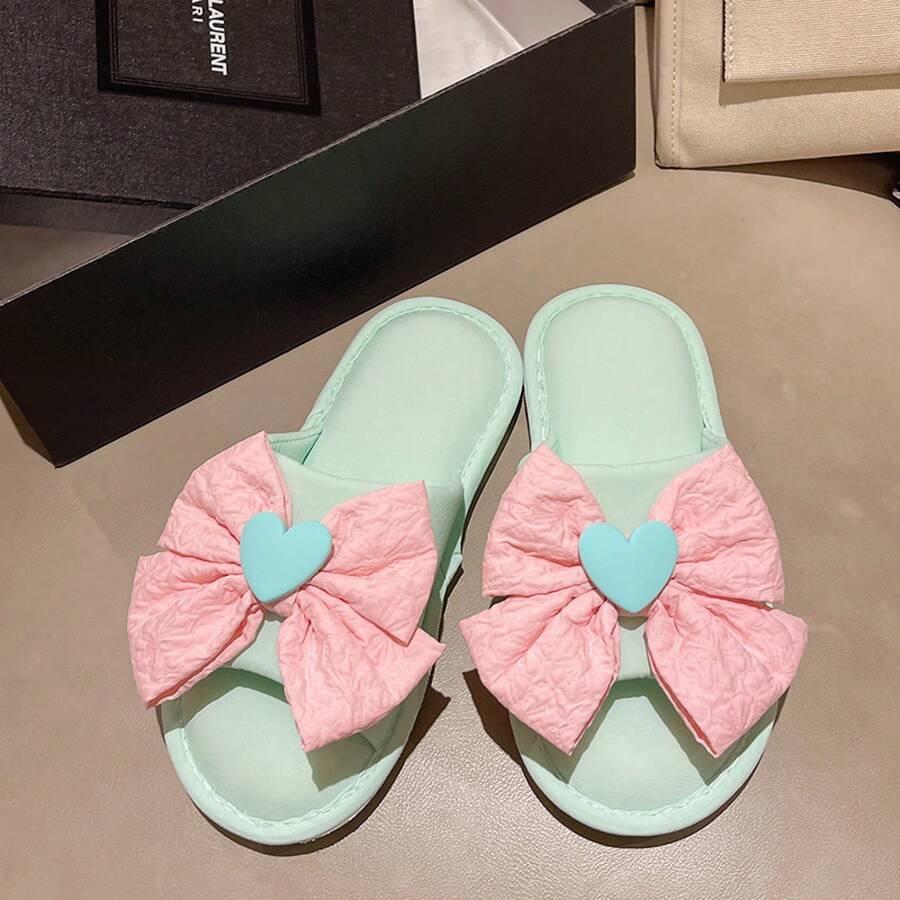 Women Flat Sandals - 綠色 - 查看 1