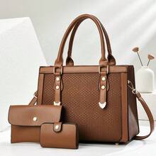 Women Shoulder Bags - 棕色 - 查看 2