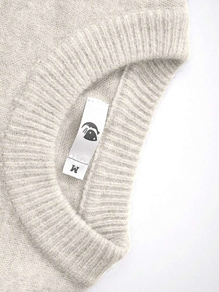 Men Sweaters - 米色 - 查看 3