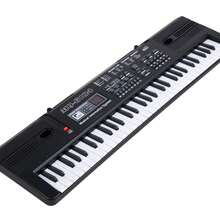Instrumento Musical Teclado Electrónico MQ de 61 Piano - Negro - Ver 3