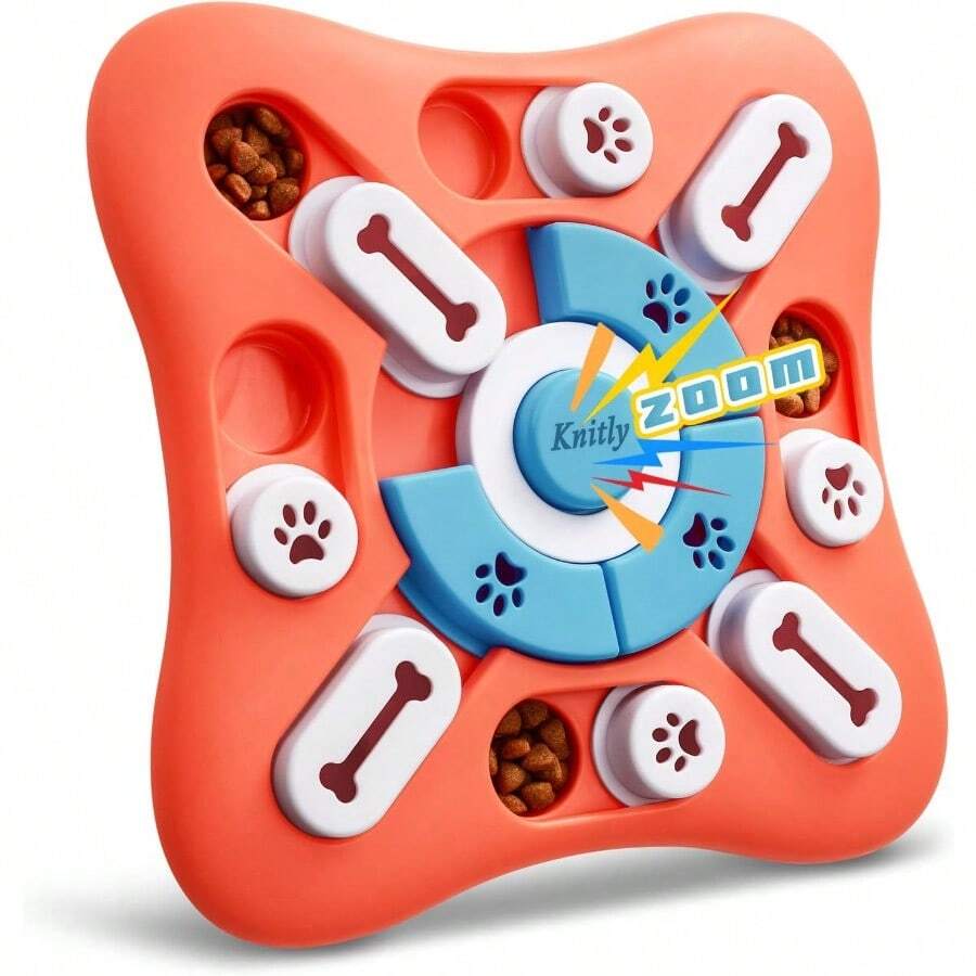 542YMXDog Puzzle Toys Interactive Treat Puzzle For IQ Training And Mental Enrichment Large Medium Small Dog Toys For Brain Stimulation Best Dispensing Slow Feeder Gifts For Puppy