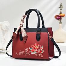 Women Shoulder Bags - 紅色 - 查看 3