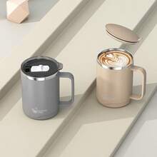 304 Stainless Steel Mug, Leak-Proof Seal, Office Cup, Tea Cup, Milk Cup, Travel Mug