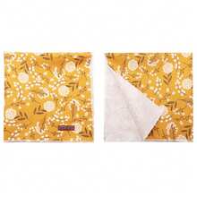 Lionet Paws Flower Dog Bandana,Fabric Yellow Dogs Kerchief For Small Medium Large Dogs,Dog Cotton Triangle Bibs Scarf For Girl Boy - Yellow Floral - 查看 5