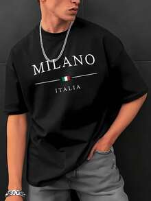 Men T-Shirts - Black - View 1