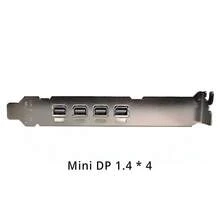 Nvidia RTX A1000 8GB GDDR6 Professional Graphics Card, Ampere Architecture, Full-Height Single Slot, 4 MiniDP Ports (Can Connect 4 Displays), Suitable For CAD, Rendering, Video Editing, AI (Industrial Packaging) - RTX A1000 8G - View 5