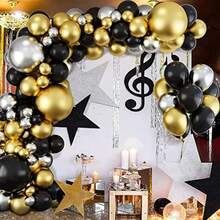 18-Inch Large Metallic Gold Balloon, 5pcs Shiny Gold Latex Balloons, Suitable For Birthday, Wedding Party Decoration - Multicolor - View 9