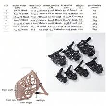全新柔软TPE材质防咬防吠防咀嚼狗狗口套，透气可饮水