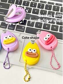 Funny Sausage Lips Nail Clipper, Cute Nail Cutter, Portable Nail Clipper, Manicure Tool, Bag Charm, Suitable For Home, Nail Salon Hand And Foot Care, Etc. - Multicolor - View 5