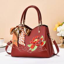 Women Shoulder Bags - 紅色 - 查看 3