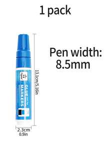 1 pieza Bolígrafo multiusos 2 en 1 con cambio de color, bolígrafo de pegamento líquido portátil para manualidades, sobres, fotos, secado rápido, aplicador de adhesivo sin desorden