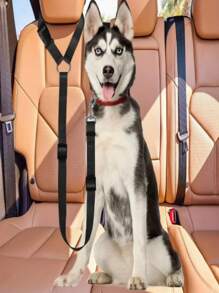 Cinturón de para mascotas en el coche, productos para el coche, correa de para perros, correa para mascotas, cinturón de para perros y gatos, sujeción para reposacabezas del coche, de nailon ajustable, sujeción para vehículo para perros, accesorios para mascotas en el coche, accesorios para el coche