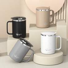 304 Stainless Steel Mug, Leak-Proof Seal, Office Cup, Tea Cup, Milk Cup, Travel Mug