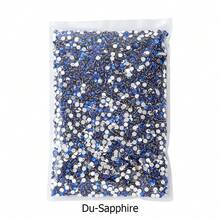 ICIQ 3000/2000/1200颗 3mm 4mm 5mm 多色非热熔树脂水钻，透明AB扁平塑料水晶，DIY闪亮配件，水钻水晶珠装饰石 - 彩色 - 查看 36