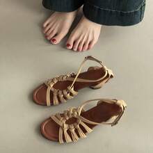 Women Flat Sandals - [升級版]白色 - 查看 4