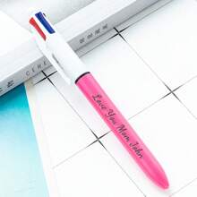 1支装 - 200支装 定制四色圆珠笔，多色笔，四合一按动式四色圆珠笔，适用于办公、学校用品、学生、礼品、派对赠品、办公室装饰 - 彩色 - 查看 116