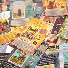 Tarot Rider Waite Para Principiantes, Cartas De Tarot En Español, Baraja Clásica De Tarot Con 78, Cartas Con Significado, Aprendizaje, Chakra, Planeta, Afirmación, Edición Española (1 PCS/2 PCS/3 PCS/4 PCS/5 PCS/6 PCS) - 1 pieza - Ver 4