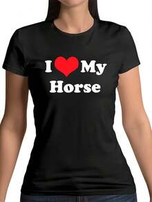 Women T-Shirts - 黑色5 - 查看 1