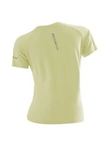 Women's Outdoor Quick-Dry Short-Sleeve Running Exercise Breathable Lightweight Training Suit Top T-Shirt