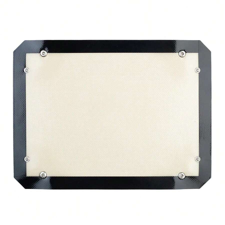 Large Size Safe Button Silicone Baking Mat Non-Stick Silicone Kneading Mat Reusable Oven Liner Bake Chicken Pastry Cookie Bread