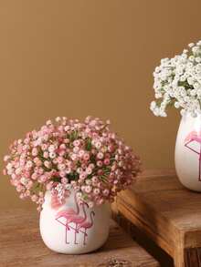 80pcs/40pcs/20pcs Artificial Flowers Baby Breath Flower Fake Gypsophila, Roose Gypsophila Artificial Flowers Gypsophila Plants Gypsophila Flowers Gypsophila Artificial Bouquet Gypsophila Artificial Flowers For Wedding Bridal Bouquets Home Crafts Decoration, For Wedding Party Home Decoration Floral Bouquets DIY Accessories, Valentine Day, Gift Gifts Birthday Graduation- Plastic Flowers!! - Pink - View 5