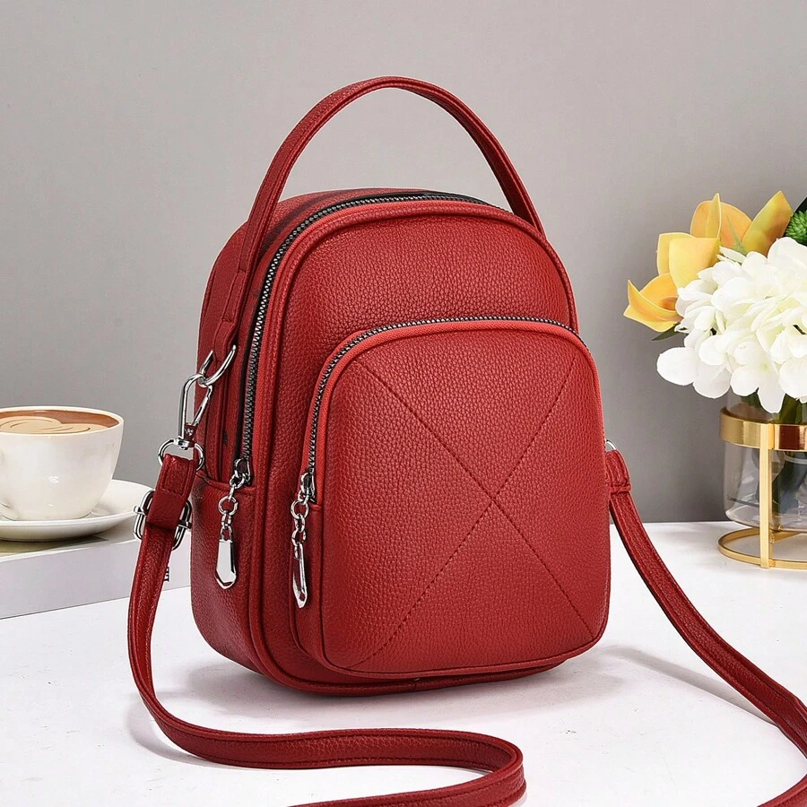 Women Shoulder Bags - 土黃 - 查看 1