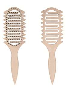 Lightweight Curly Hair Brush – Vent Design For Fast Drying, Curl Defining & Gentle Styling, Great For Summer, Travel & Everyday Use