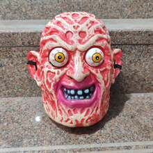Halloween Scary Eyeball Full Face Mask, Clown Ghost Horror Head Mask, Suitable For Masquerade Ball, Stage Performance, Movie Theme Props - Multicolor - View 14