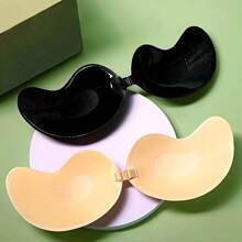 2 Set/Reggiseno Invisibile Spingente a Mango, Reggiseno, Reggiseno Adesivo Raccolto - Adatto per Abiti da Sposa, Abiti da Sera, Top Senza Spalline, Senza Spalline, Reggiseno Adesivo - Tuta - Adatto per Top Senza Spalline, Abiti da Sera, Vestiti Attillati.
