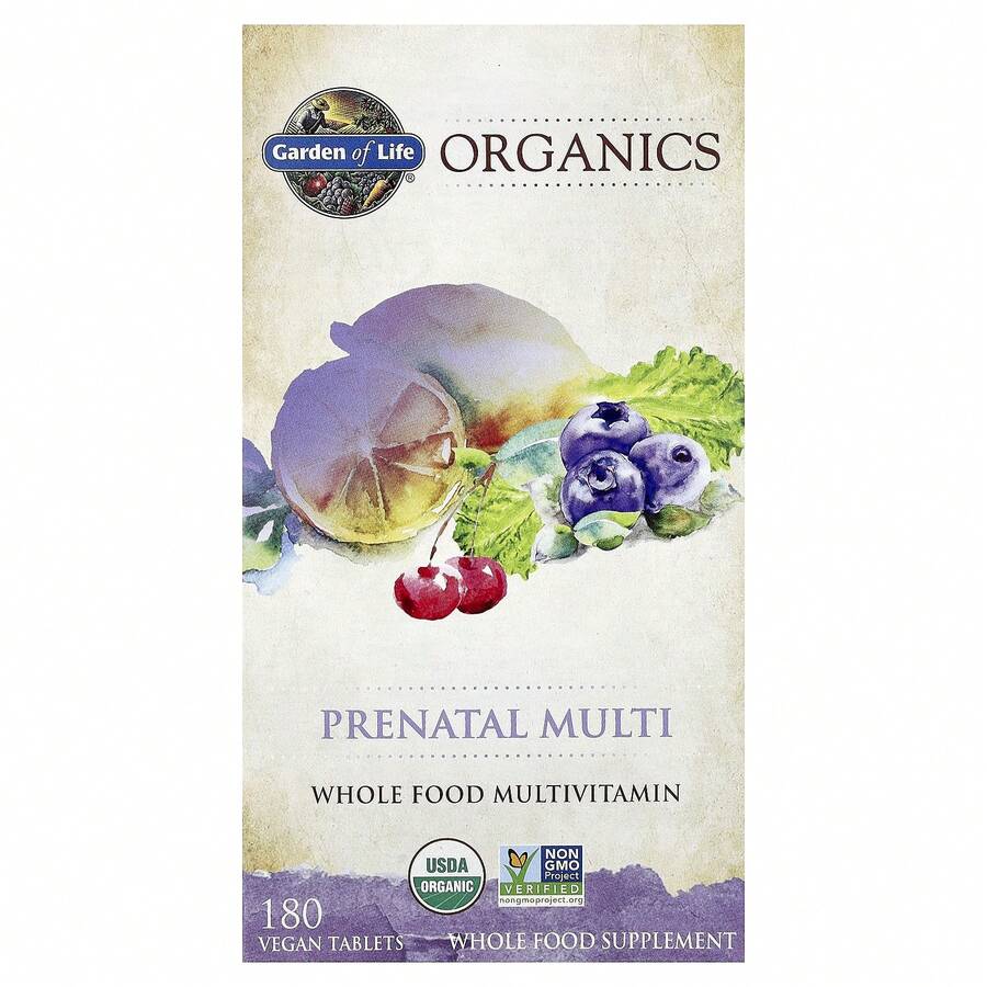 Garden Of Life Organics, Prenatal Multi, 180 Vegan Tablets - Others - View 1