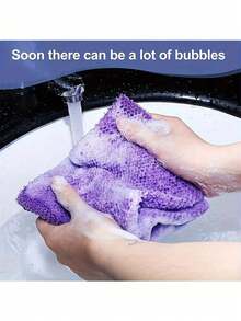 1pc Unisex African Nylon Exfoliating Bath Towel, Soft Scrubs, Nylon Bath Towel For Exfoliating And Foaming, Bathroom Supplies Back To School, For Bathroom Shower Exfoliation, Home Essentials - Multicolor - View 8