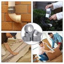 0.31-3.93inch Multi-Size Cloth Duct Tape, Easy Tear Damage Free Waterproof Masking Tape, High Adhesive Carpet Flooring Renovation Tape, Waterproof Anti-Slip Door Window Glass Gap Sealing Tape