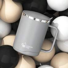 304 Stainless Steel Mug, Leak-Proof Seal, Office Cup, Tea Cup, Milk Cup, Travel Mug