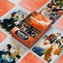 2025 BAD DESIRE，Yoi-，DESIRE:UNLEASH，日本版，（JUNGWON），（HEESEUNG），（JAY），（JAKE），（SUNGHOON），（SUNOO），（NI-KI），人气组合周边卡片，K-POP收藏卡，节日礼物，新系列贺卡，卡片收藏展示，流行音乐周边，盒装装饰卡片 - 彩色 - 查看 12
