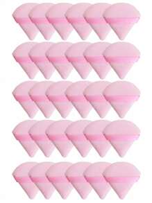 1/3/5/10pcs Black Triangle Makeup Sponge Set, Crystal Velvet Short Pile, Soft & Sticky, Suitable For Makeup, Home Decor, Vanity, Travel, Bedroom And More, Ideal Makeup Accessory