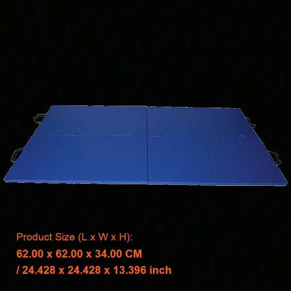 Premium Non-Slip Exercise Mat For Gymnastics, Yoga, Karate, Judo, And Martial Arts - Durable, Lightweight, And Portable Fitness Floor Mat For Home And Studio Use