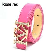 1 件时尚水钻装饰多色亮面皮带，适合女性秋季、秋季、万圣节的多功能装饰 - A - 查看 17