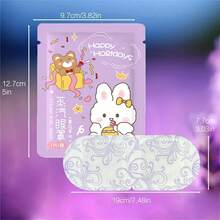 50片/30片/20片/1片装薰衣草蒸汽眼罩，缓解眼疲劳，改善睡眠质量，自发热睡眠眼罩，一次性温热眼罩，舒缓眼周肌肤，消除黑眼圈，恒温控制，超长加热 - 紫色 - 查看 7