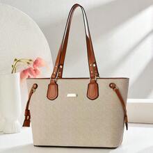 Women Shoulder Bags - 灰色 - 查看 1