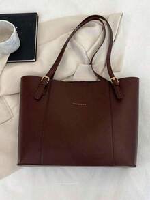 Bolsa de ombro feminina, nova, vintage, simples e estilosa, para viagem, 2025