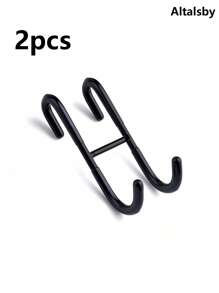 1pc Stainless Steel Towel Hook, Punch Free Bathroom Partition Hook, Heavy Duty Hook Rack For Robe, Towel, Over The Door Hook For Bathroom, Kitchen Multi-Scale Use, Bathroom Accessories - Multicolor - View 17