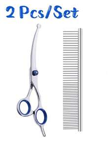 Dog Lover And Dog Mom Love Grooming Scissors With Round Tip,Professional Dog Lover And Dog Mom Love Grooming Kit,Dog Lover And Dog Mom Love Hair Shears Set,4CR Stainless Steel Heavy Duty Cat/Dog Lover Gift And Dog/Cat Mom Love Pet Grooming Scissor For Dog Lover And Dog Mom Loves, Cat Lover And Cat Mom Loves And Other Animals - Multicolor - View 17
