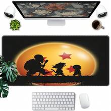 1/6件装动漫悟空龙珠鼠标垫高清印刷电脑游戏鼠标垫防滑锁边多种尺寸键盘桌垫适用于玩游戏、办公、装饰、学校用品、返校游戏鼠标垫桌面配件办公用品办公桌配件鼠标垫桌面鼠标垫 - 彩色 - 查看 17