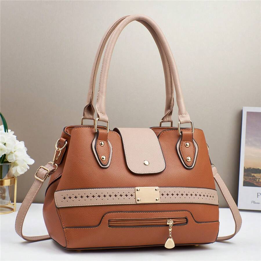 Women Shoulder Bags - 深咖 - 查看 1