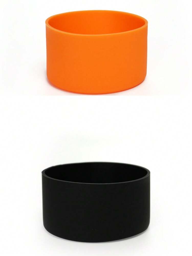 1 件 7.5 厘米/20-40 盎司混色闪光硅胶杯套，豪华防滑、耐热、防震、隔热套，适用于水瓶，适用于杯子 - 彩色 - 查看 27